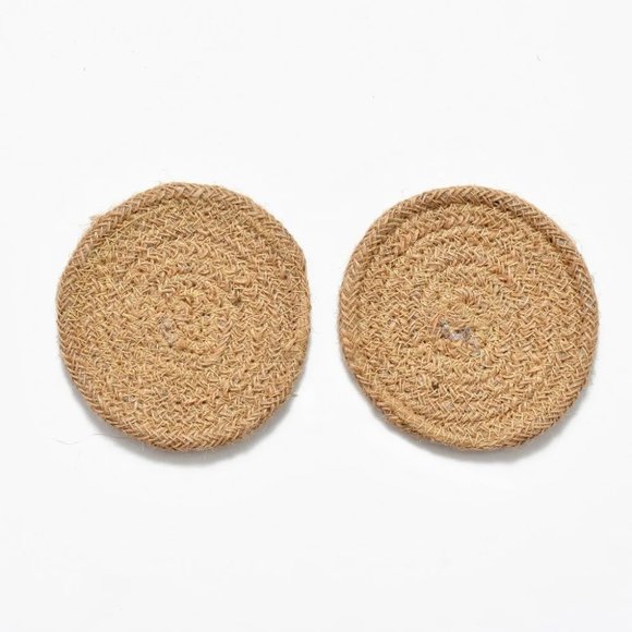 Tea-Coaster | Plain | Round | 4x4 | Pack of 12 - Picture 2 of 4